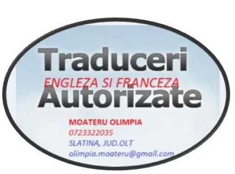 traducator - interpret autorizat engleza si franceza